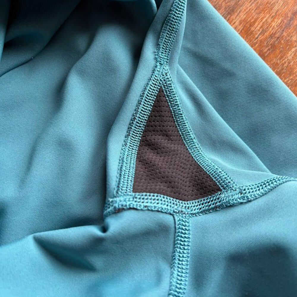 Athleta Unbrushed 7/8 Rainier Tight Borealis Green Teal Small TALL - Picture 6 of 9